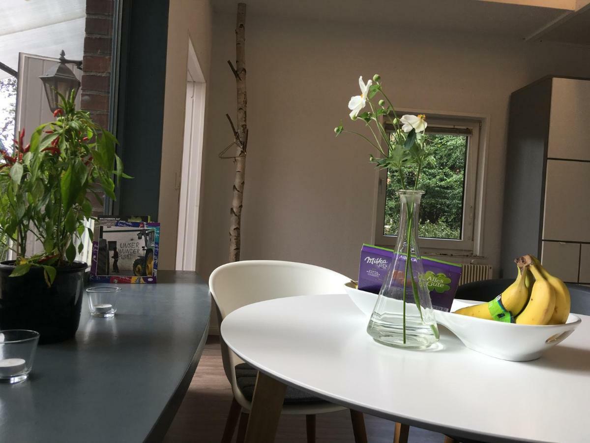 Ferienwohnung DEIN Ferienhäuschen im Wendland mit schnellem Internet und Kamin Dannenberg Exterior foto